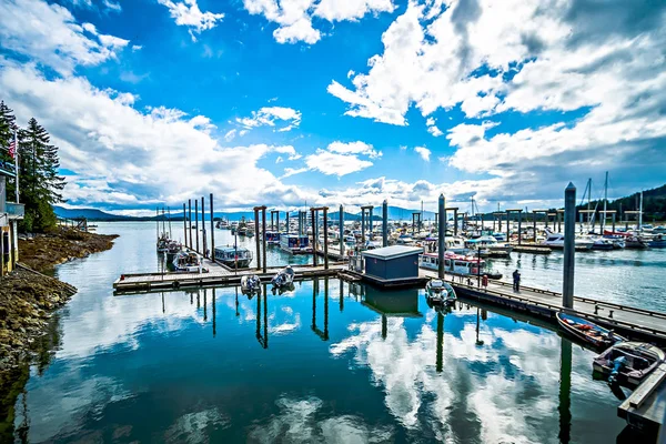 Puerto deportivo cerca de juneau alaska —  Fotos de Stock