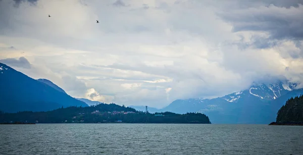 Alaska - Destino de viagem - Aventura de observação de baleias — Fotografia de Stock