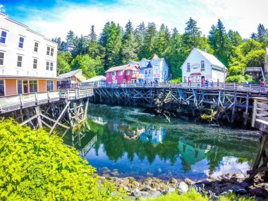 Yaz aylarında Ketchikan alaska seyahat hedef
