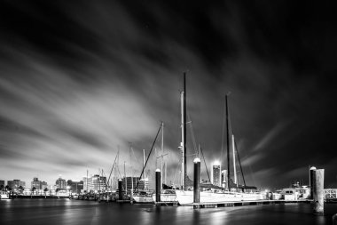 Gece sahnelerinde corpus christi Teksas çevresinde