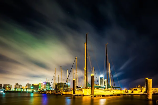 Gece sahnelerinde corpus christi Teksas çevresinde