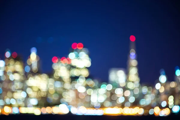 San francisco califórnia cityscape horizonte à noite — Fotografia de Stock