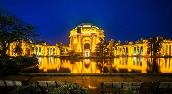 San francisco exploratorium and palace of fine arts — Stock Photo, Image