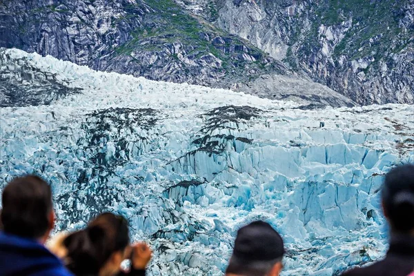 Tracy arm fjord sawyer gletsjers — Stockfoto