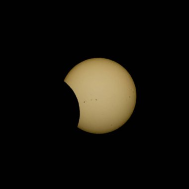 Güney Carolina gökyüzünde güneş tutulması 2017 olay