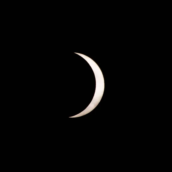 Eclipse parcial de soalr sobre carolina del sur usa — Foto de Stock