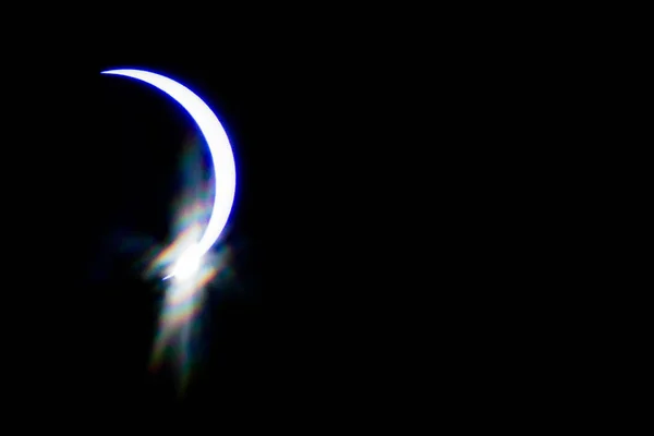 Evento del eclipse solar 2017 en el cielo de Carolina del Sur — Foto de Stock