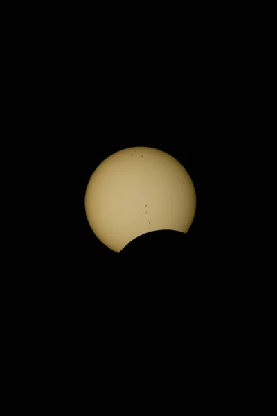 Solar Eclipse 2017 evento nel cielo della Carolina del Sud — Foto Stock