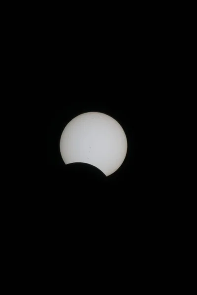 Teilweise Sonnenfinsternis 21. August 2017 — Stockfoto