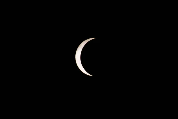 Gedeeltelijke soalr eclipse over south carolina usa — Stockfoto