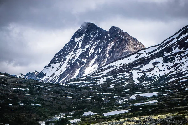 Білих перевалу гори в Британській Колумбії — стокове фото