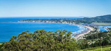 Bolinas lagün üzerinde Pasifik Sahil california