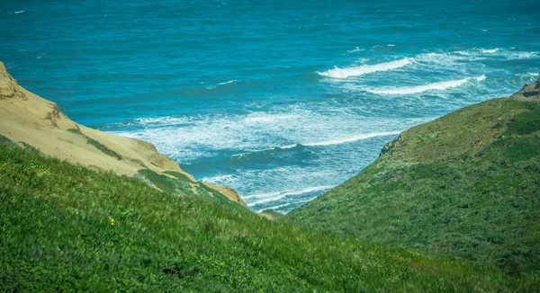 Point reyes côte côtière nationale sur l'océan Pacifique — Photo