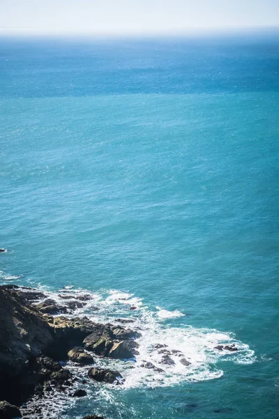 Ponto reyes costa costeira nacional no oceano pacífico — Fotografia de Stock