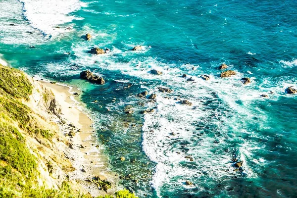 Grande costa da Califórnia Sur no oceano pacífico — Fotografia de Stock