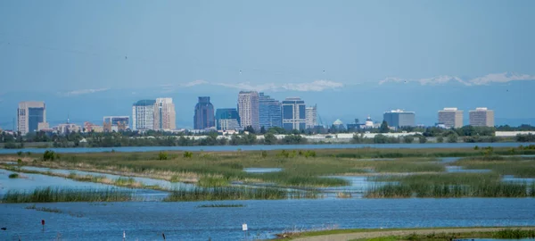 Sacramento california cityscape skyline on sunny day — Stock Photo, Image