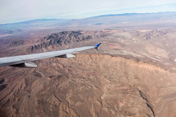 fviews of valley of fire before landing in las vegas