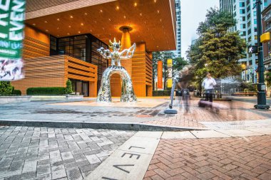 Charlotte north carolina sokak sahneler sabah erken