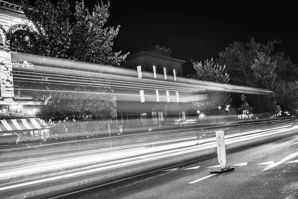 Newport rhode ilha cidade ruas à noite — Fotografia de Stock