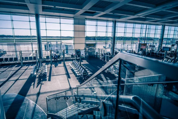 Aeropuerto internacional vistas terminales —  Fotos de Stock