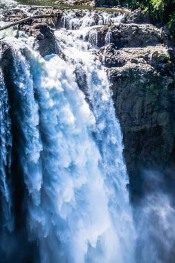 Snoqualmie Falls Washington State doğa gün ışığında