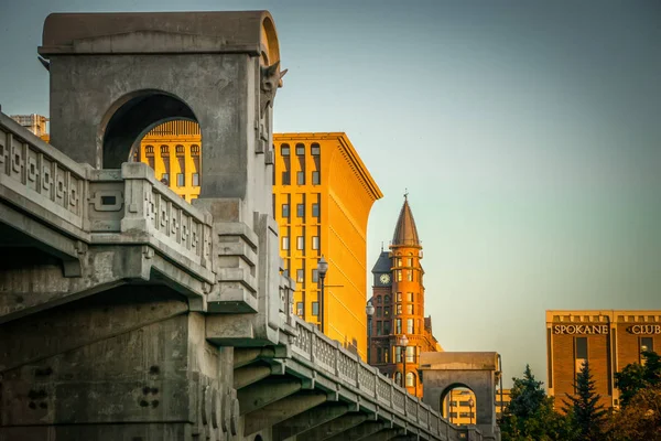 Scènes rond spokane washington downtown — Stockfoto