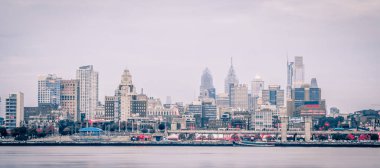sabah erkenden Philadelphia Pennsylvania üzerinde gündoğumu