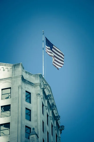 Tall buildings tower over charlotte north carolina — Stock Photo, Image