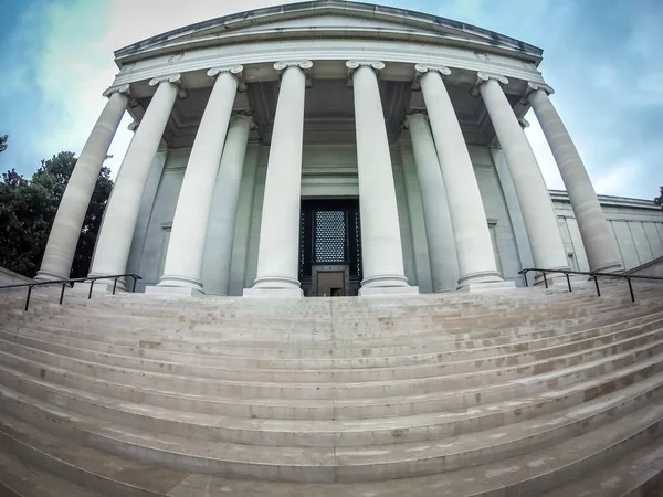 Architecture historique en pierre des musées à Washington DC — Photo