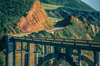 California bixby Köprüsü route 1 big sur monterey County