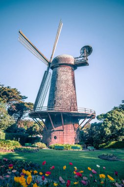 Dönüm noktası San Francisco Golden Gate Park yel değirmeni olduğunu 