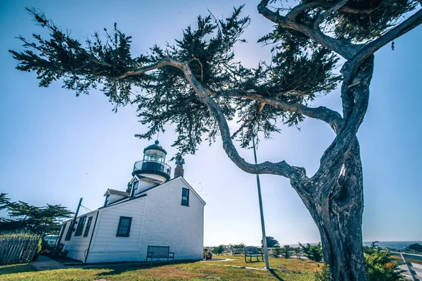 Lighthouse Point Pinos Monterey Kalifornii — Stock fotografie