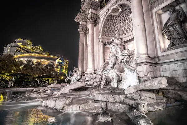 Beautiful Scenes Las Vegas Strip Night — Stock Photo, Image