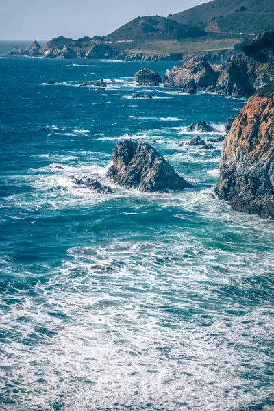 USA Kalifornien Stilla havet kusten strandlinjen — Stockfoto