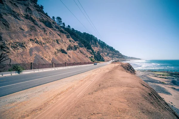 Oceano Pacifico grandi spiagge e paesaggi costieri — Foto Stock