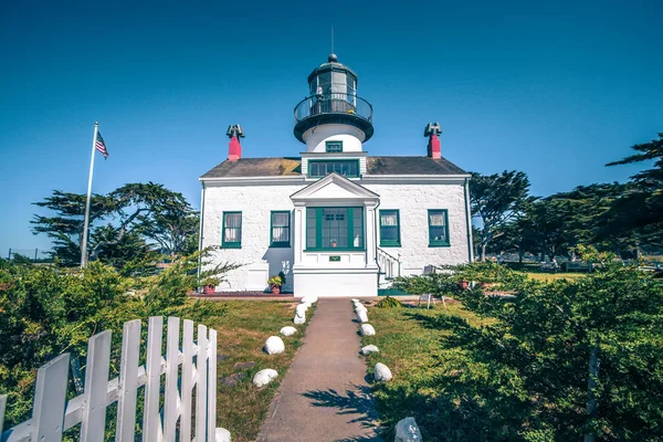 Lighthouse Point Pinos v Monterey v Kalifornii — Stock fotografie