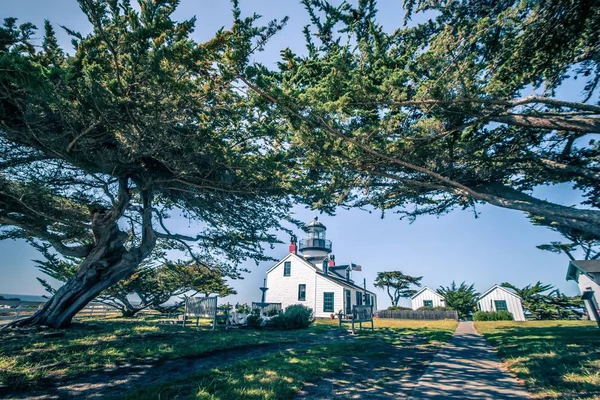 Lighthouse Point Pinos Monterey Kalifornii — Stock fotografie