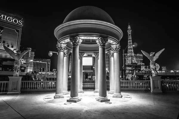 Mooie Taferelen Rond Las Vegas Strook Bij Nacht — Stockfoto