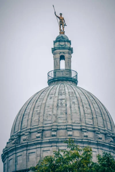 Rhode Island State House Kapitolu Opatrzność — Zdjęcie stockowe