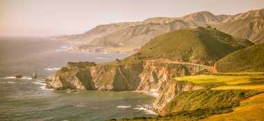 USA California Pasifik Okyanusu kıyı kıyı