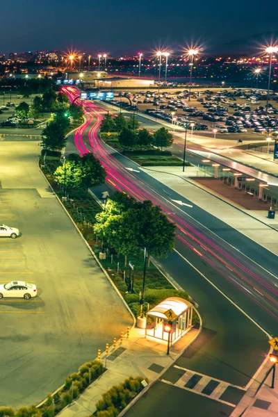 Escenas Madrugada Aeropuerto Internacional San Jose California — Foto de Stock