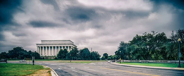 Σκηνές γύρω από το μνημείο Λίνκολν Ουάσιγκτον dc — Φωτογραφία Αρχείου