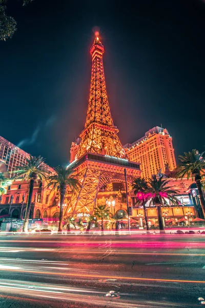 Belas cenas em torno de Las Vegas tira à noite — Fotografia de Stock
