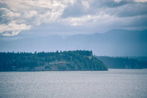 A következő reptér környékén: ketchikan táj alaska wilderness — Stock Fotó