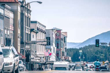 sahne ketchikan Alaska şehir çevresinde
