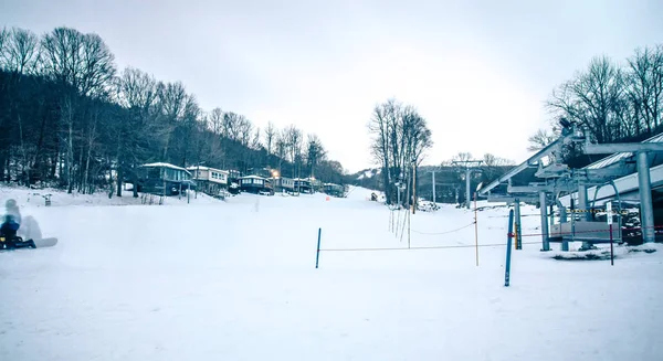 Norden Caroline Zucker Berg Skigebiet Destination — Stockfoto