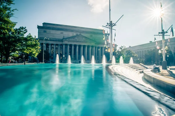 United States Navy Memorial is situated in Washington D.C., USA — Stock Photo, Image