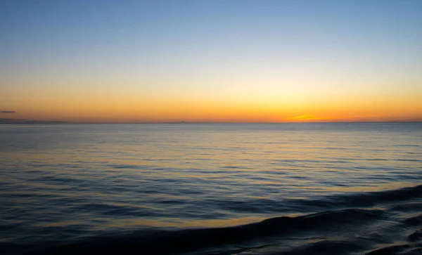 Poort van seattle uitzicht bij zonsondergang — Stockfoto