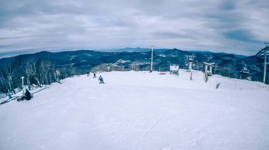 Kuzey carolina şeker dağı Kayak resort hedef