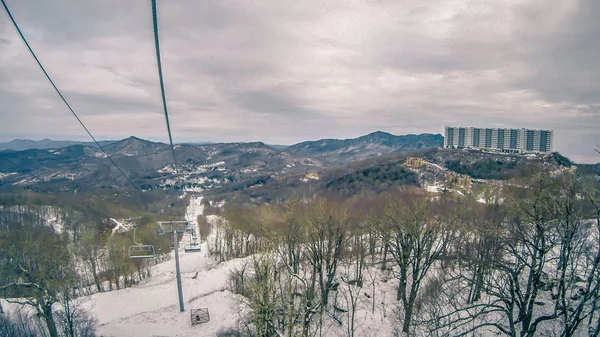 Norte carolina azúcar montaña estación de esquí destino — Foto de Stock